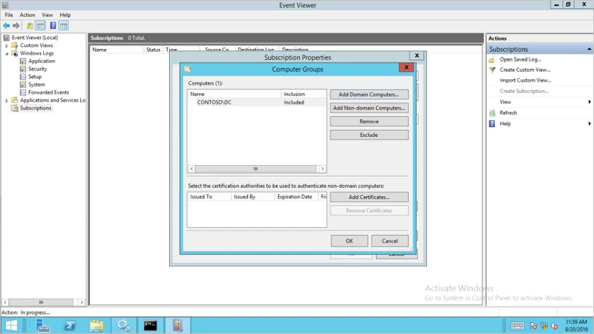 事件查看器图像。