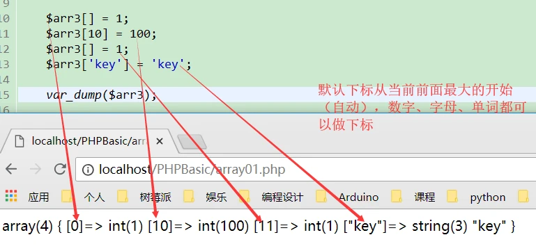 php运行代码怎么写