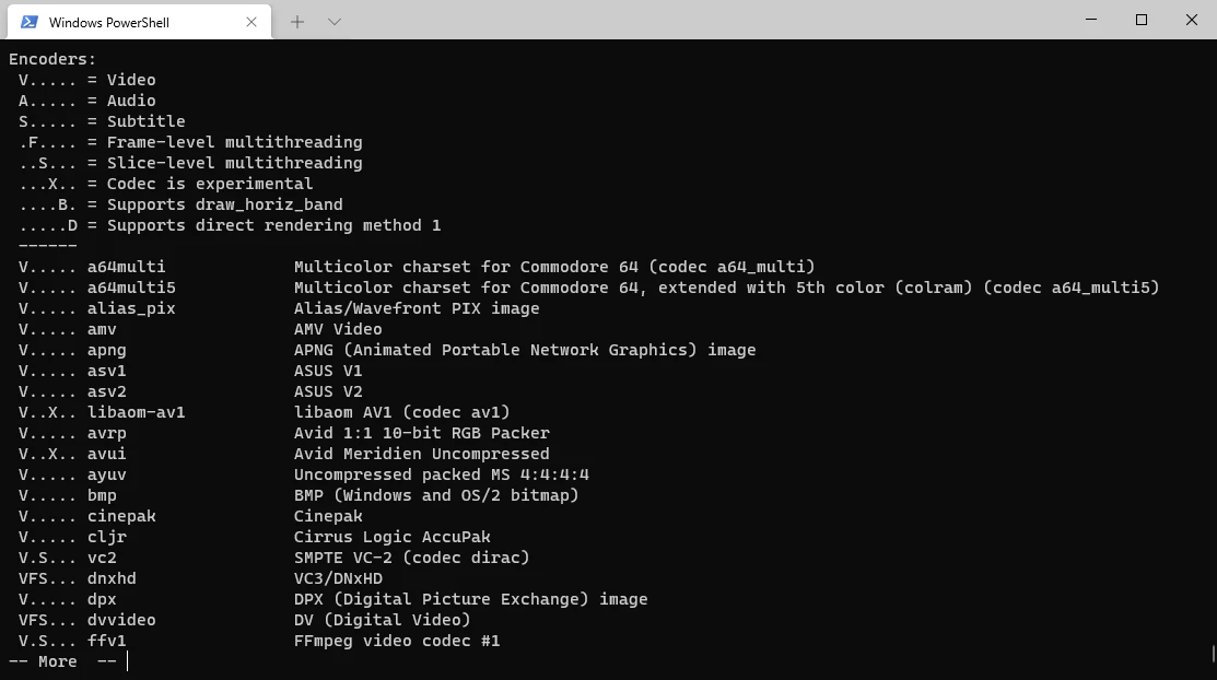 音视频开源基础 - ffmpeg命令