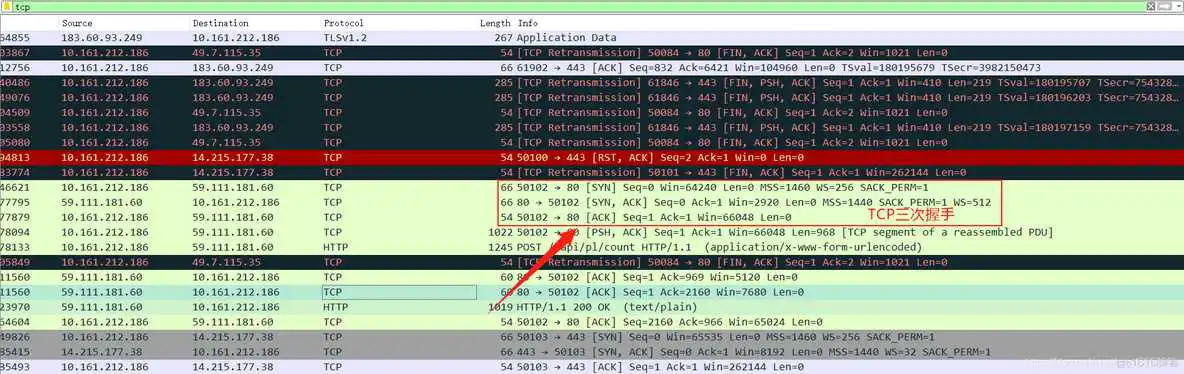 image13 wireshark基于报文实例的UDP协议的报文封装分析 wireshark tcp报文分析_IP_13
