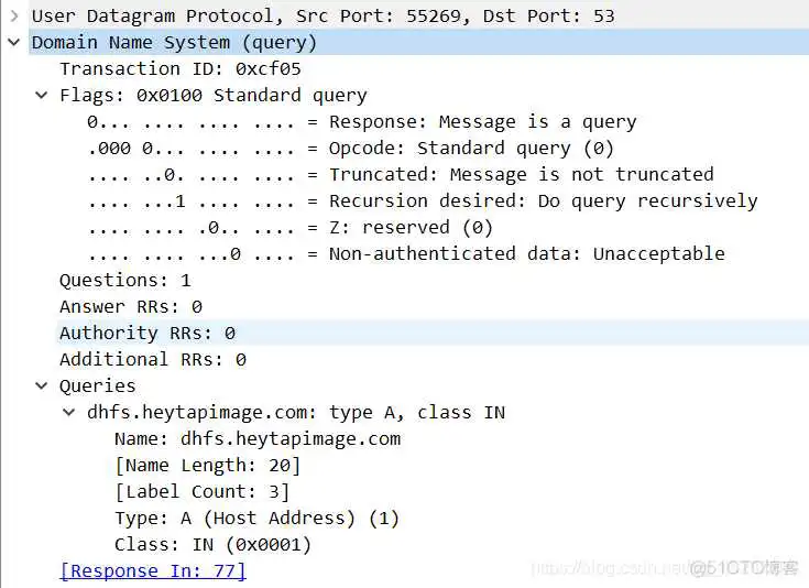 image15 wireshark基于报文实例的UDP协议的报文封装分析 wireshark tcp报文分析_wireshark_15