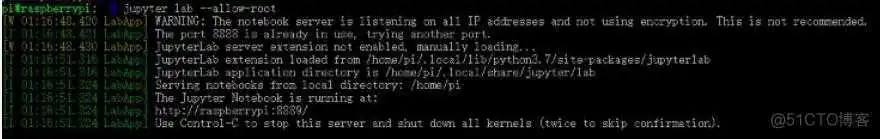树莓派4b安装centos启动报错_python_11