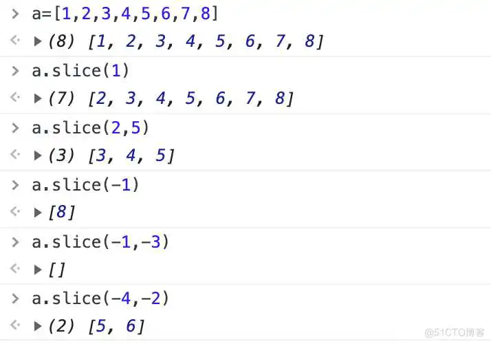 JavaScript Array方法slice与splice小结_指定位置