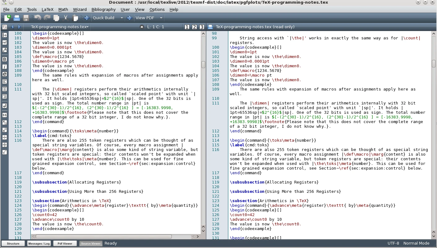Texmaker5.0.2 免费版