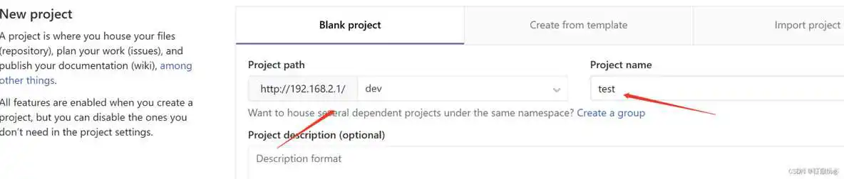 gitlab新建一个仓库_linux_08