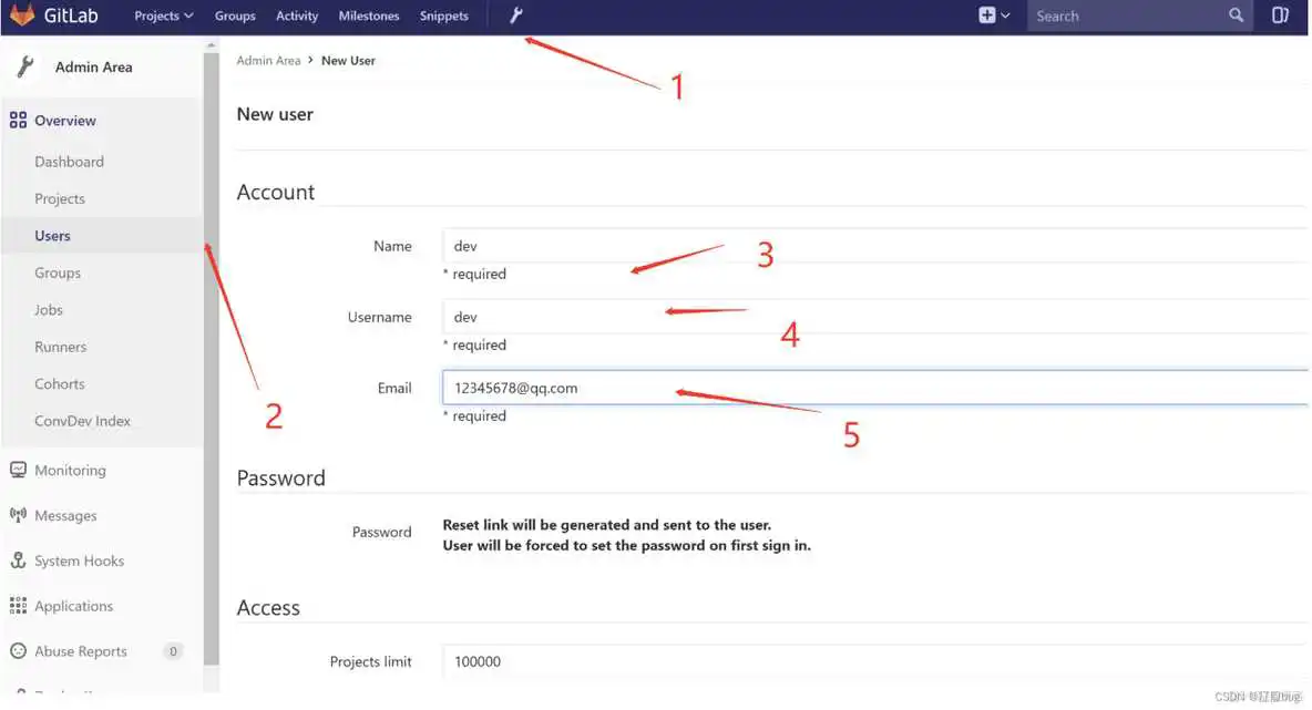 gitlab新建一个仓库_linux_07