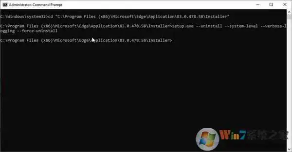 Win10怎么卸载新版Edge恢复旧版Edge浏览器