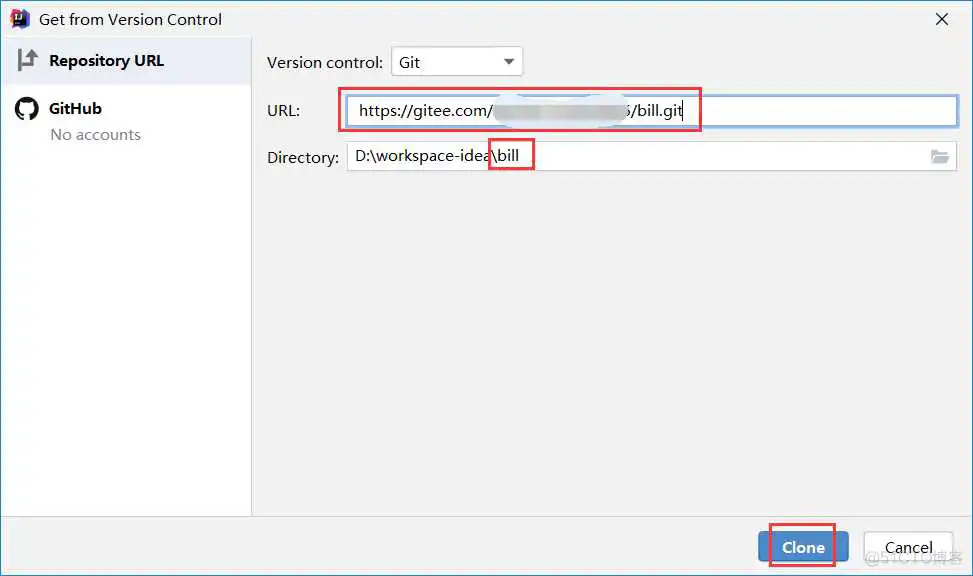 idea git基本用法(从git下载、更新、提交代码)_远程仓库_04