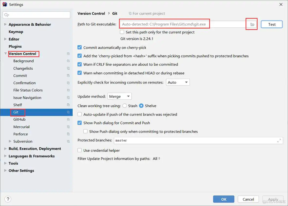idea git基本用法(从git下载、更新、提交代码)_后台开发工具_71