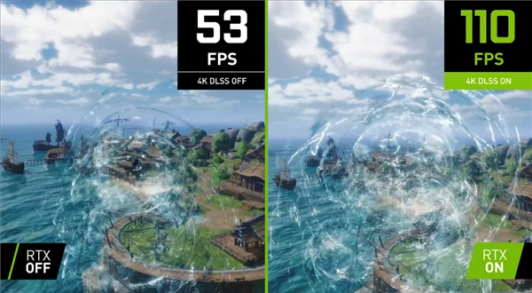 NVIDIA：《剑网3》已全地图支持DLSS 2.3 实测帧率翻倍暴涨