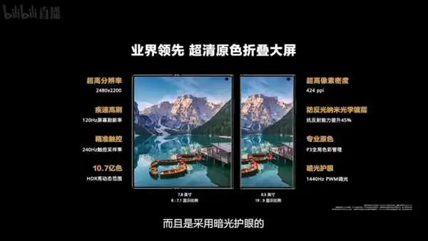 华为Mate Xs 2亮相：超轻薄 跟戴壳iPhone 13 Pro Max相差无几