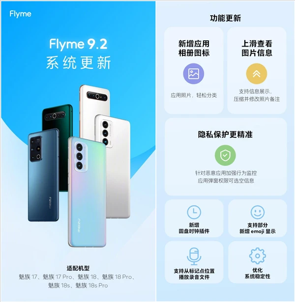 2K/120Hz满血小屏旗舰！魅族18s系列限时降价：2799元起