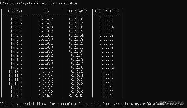 nvm全局安装yarn包失败 nvm uninstall_npm_06