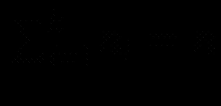 $$ {sum}_{i=1}^k{n}_i=n $$