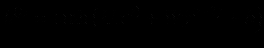 $$ {h}{(t)}=mathit{	anh}left(U{x}{(t)}+W{hat{y}}^{left(t-1
ight)}+b
ight) $$