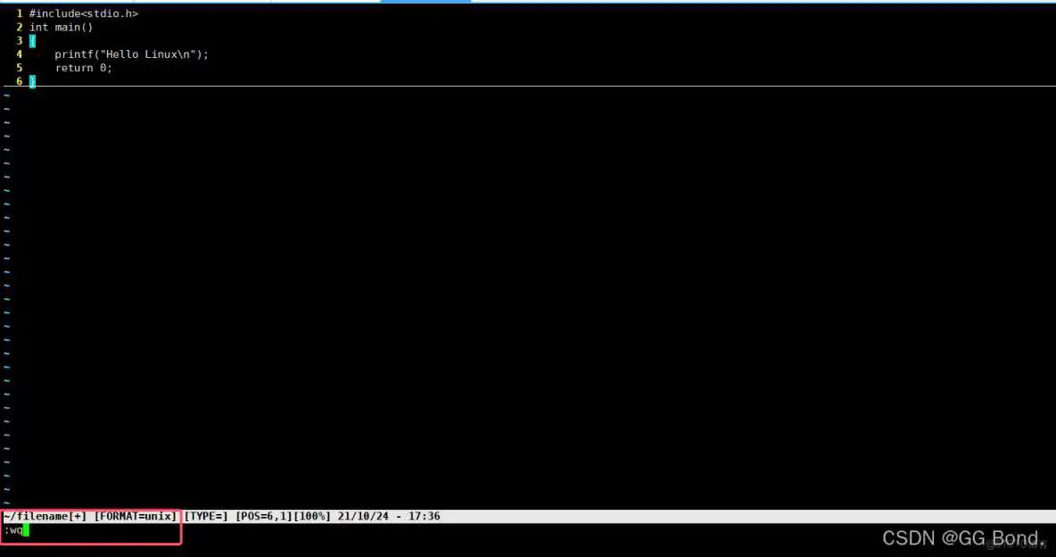 【Linux探索学习】第七弹——Linux的工具(二):Linux下vim编辑器的使用详解_Linux_03