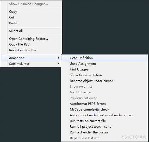 sublime text设置python虚拟运行环境 Mac_Python_07