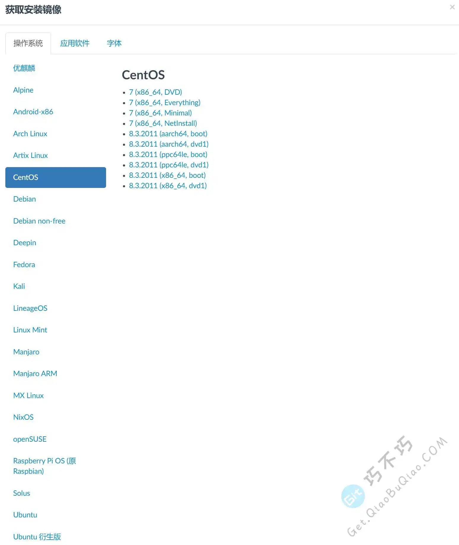 下载最新发行版本Linux、CentOS、Fedora、Ubuntu、Deepin、Debian、Androidx86、优麒麟等系统ISO镜像-第4张-Get巧不巧 下载最新发行版本Linux、CentOS、Fedora、Ubuntu、Deepin、Debian、Androidx86、优麒麟等系统ISO镜像-第4张-Get巧不巧