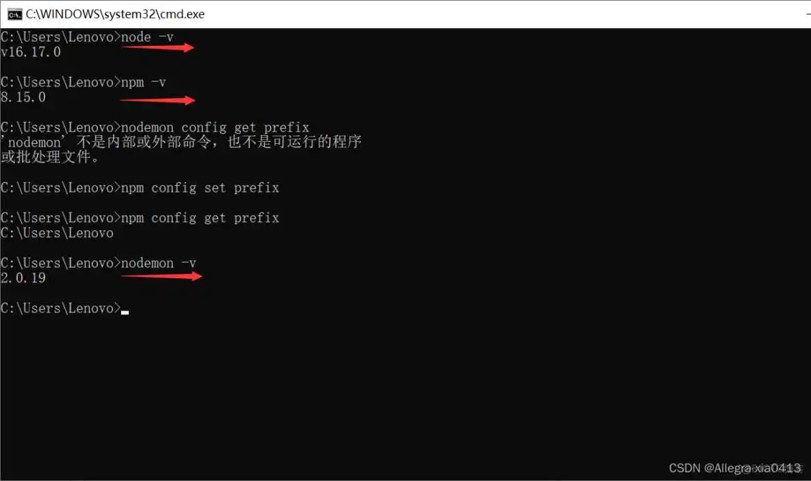 nodemon安装最新版 nodemon安装失败_vue.js_04