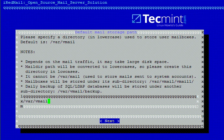 如何在 CentOS 7 上安装 iRedMail如何在 CentOS 7 上安装 iRedMail