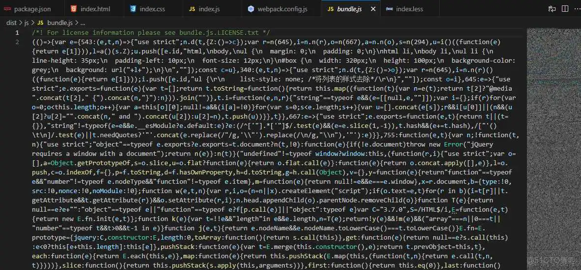 【WebPack】前端工程化_css_48
