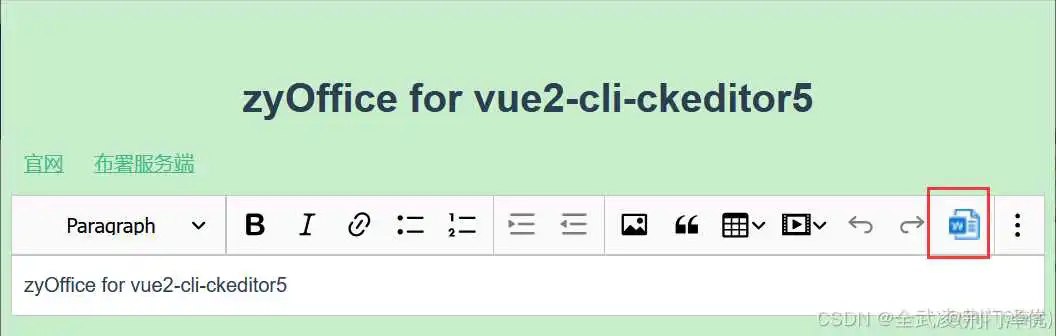 ck5-vue2-cli .NET – 支持WORD上传的富文本编辑器_技术支持_14