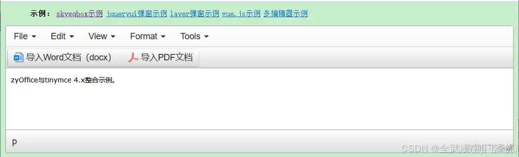 tiny4 .NET – 支持WORD上传的富文本编辑器_.net_21
