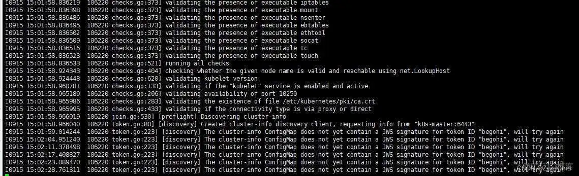 token过期 kubectl容器找不到 kubelet.go node not found_容器_04