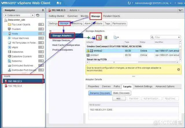 9a29437282b6af1fda54ff0ea682a24a.png esxi共享物理机的显卡 为esxi配置共享存储的流程_服务器_32