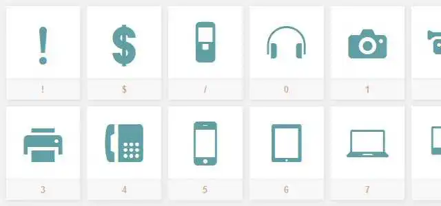 设计达人 - 网页图标字体以及使用教程
