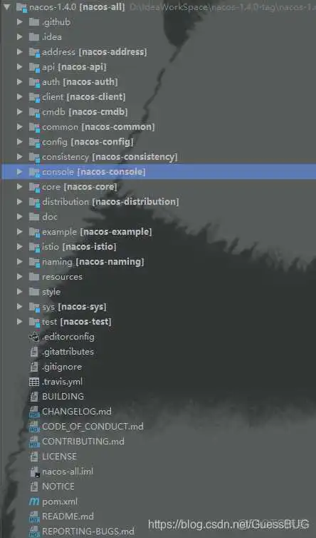 nacos源码目录结构 nacos grpc端口 nacos api接口_spring boot