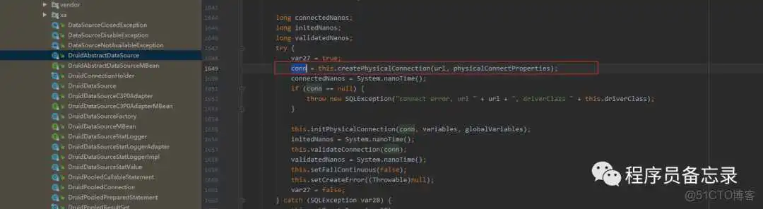 druid数据连接池连接hive druid连接池卡住_java_05