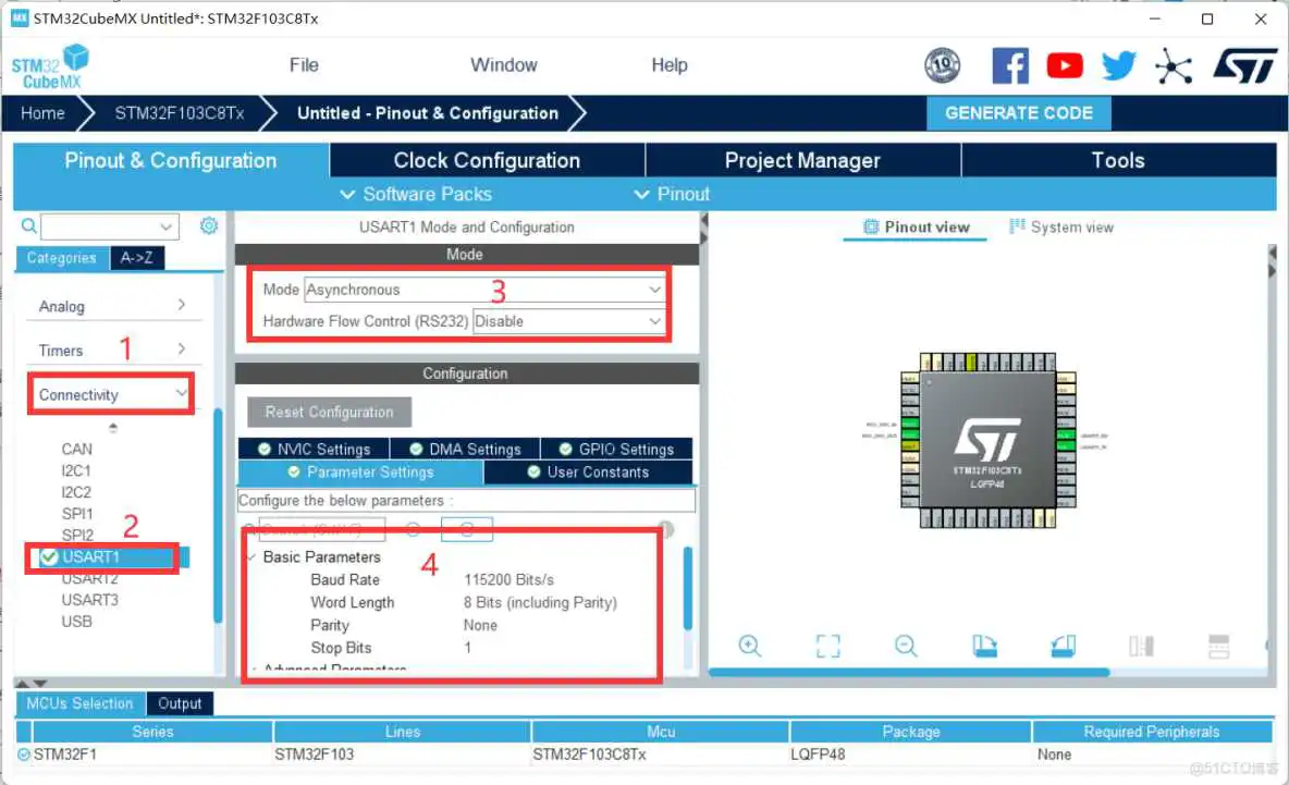 image-20211026203913434 STM32Cubemx串口奇校验_库文件_08