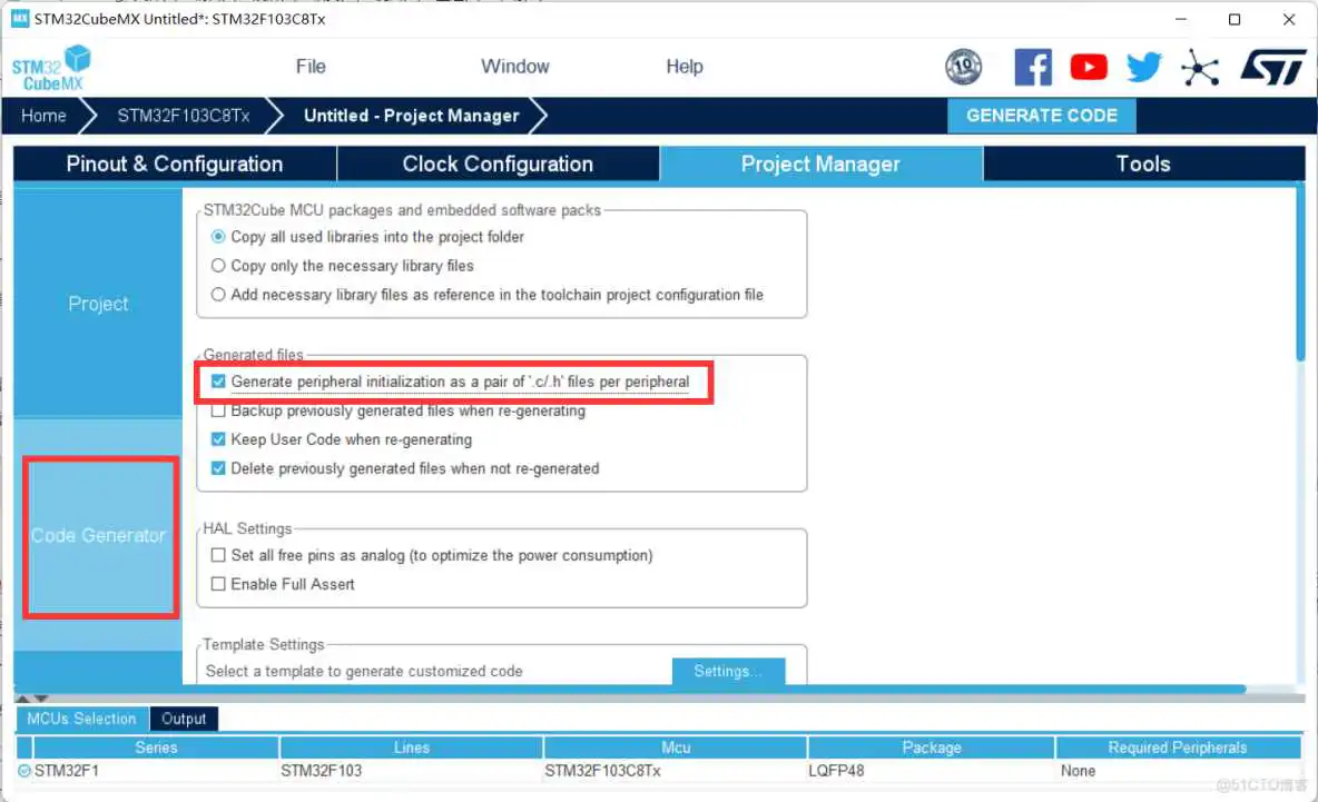 STM32Cubemx串口奇校验_单片机_10
