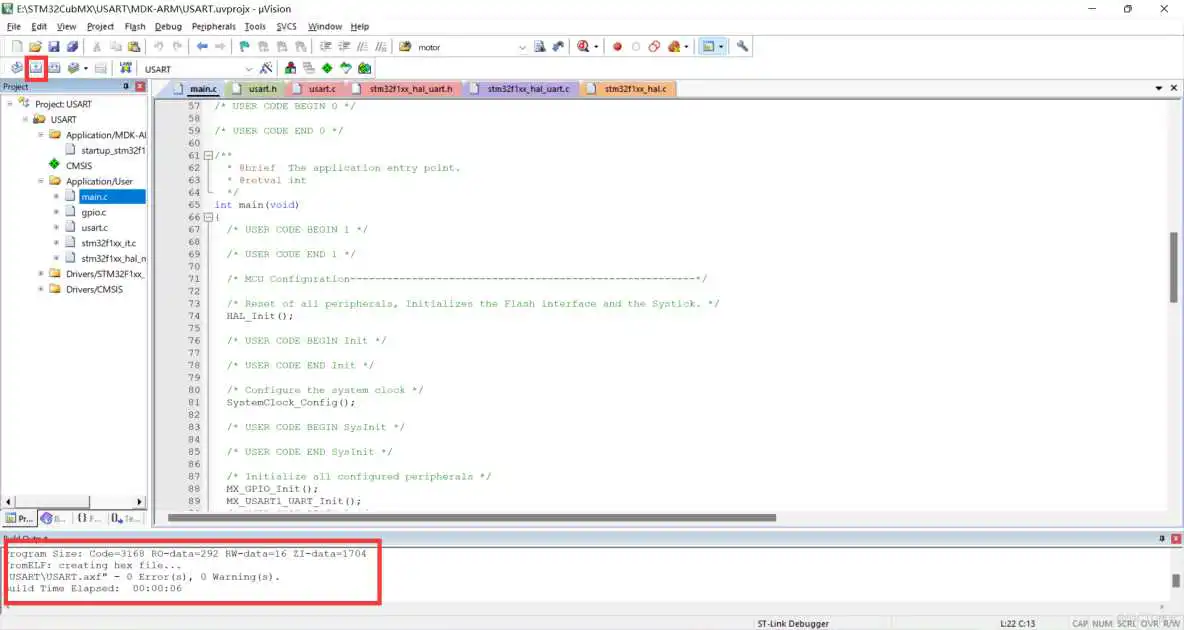 STM32Cubemx串口奇校验_STM32Cubemx串口奇校验_12