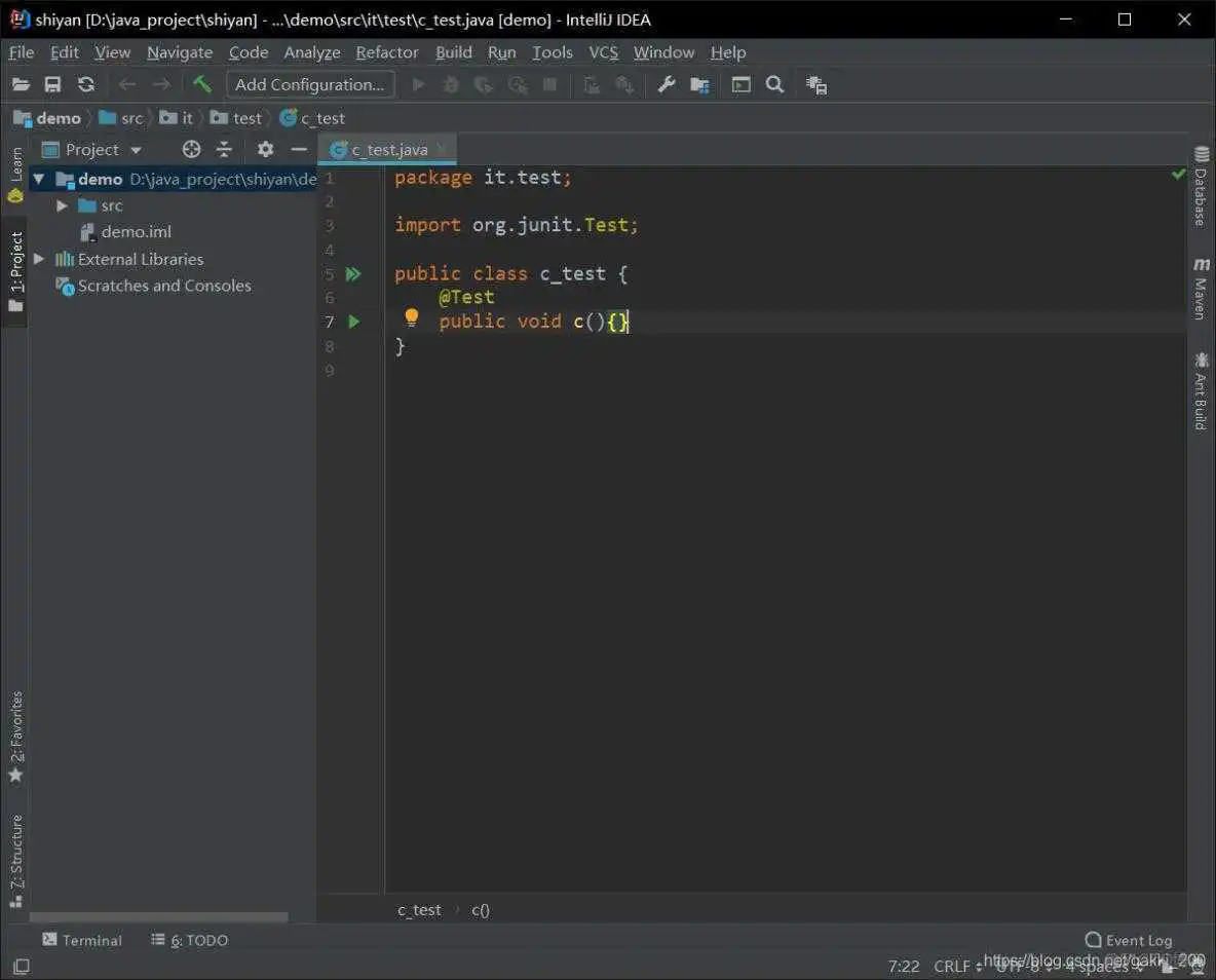 在这里插入图片描述 junit怎么导入maven 导入junit4_intellij idea_29