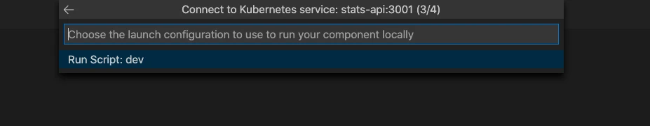 选择调试器启动任务