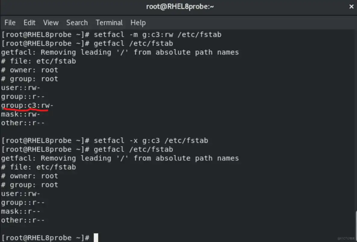 RHEL8用户身份与文件权限-Linux就这么学5_普通用户_28