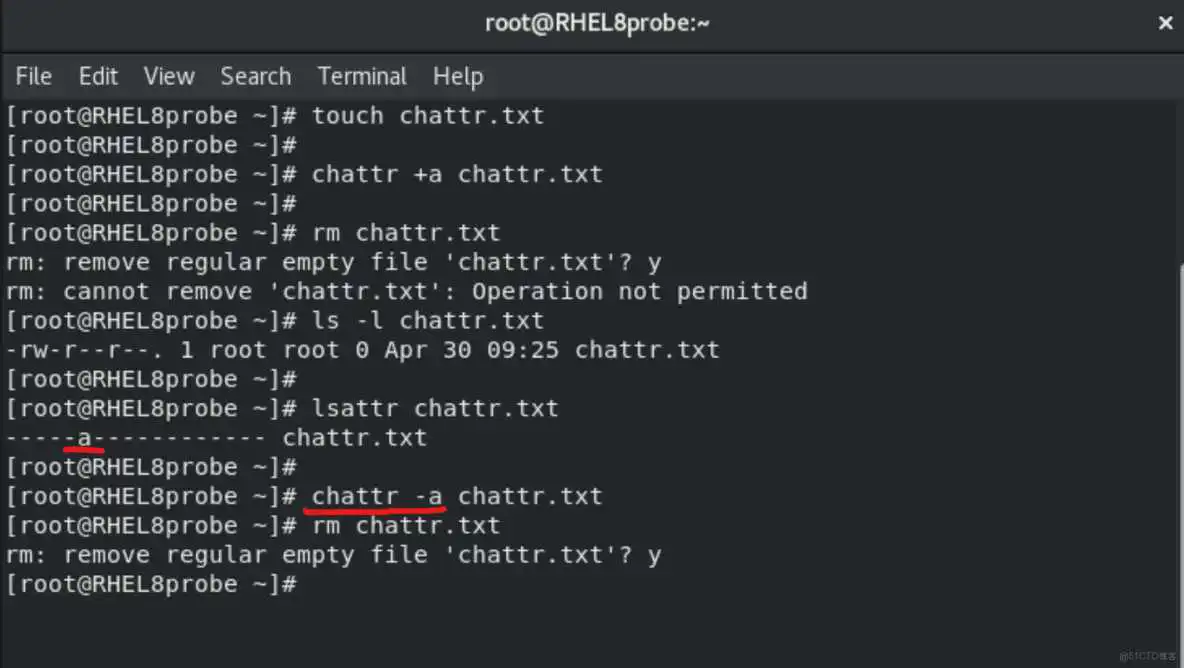 RHEL8用户身份与文件权限-Linux就这么学5_普通用户_23