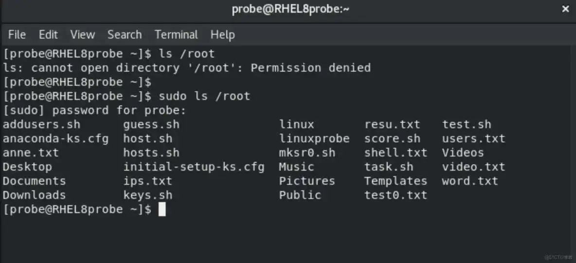 RHEL8用户身份与文件权限-Linux就这么学5_普通用户_35