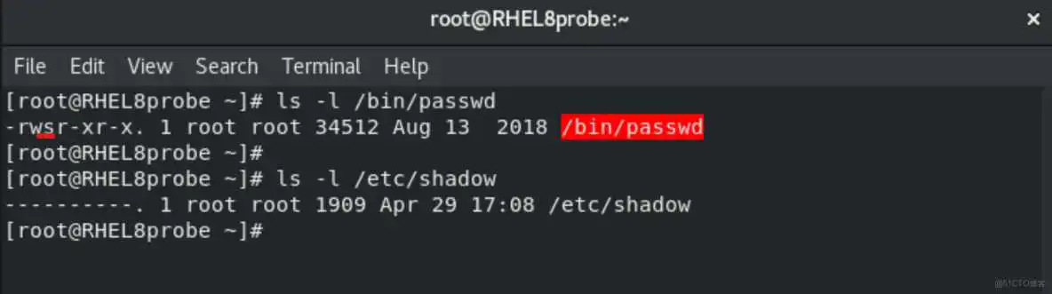 RHEL8用户身份与文件权限-Linux就这么学5_普通用户_13