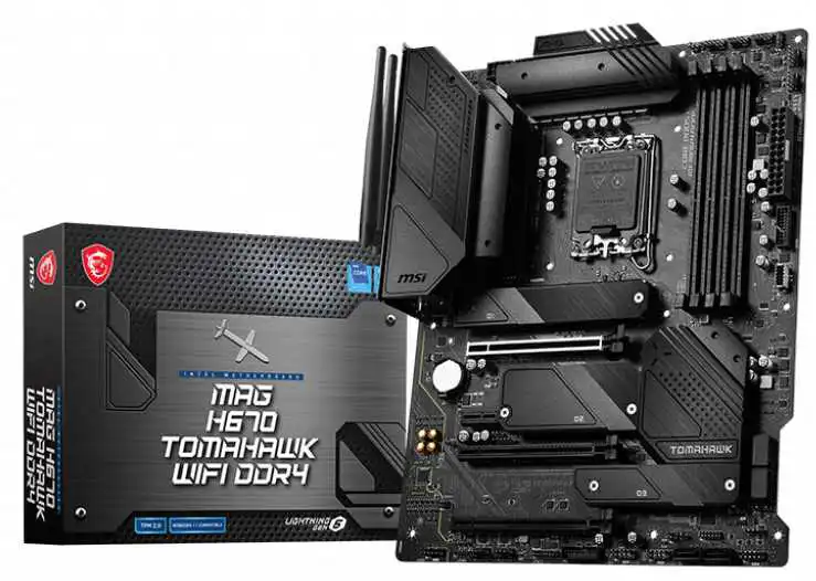 微星推出 MAG H670 Tomahawk 主板:PCIe 5.0 显卡<a href='/tag/479'>插槽</a>,3 个 PCIe 4.0 M.2 接口