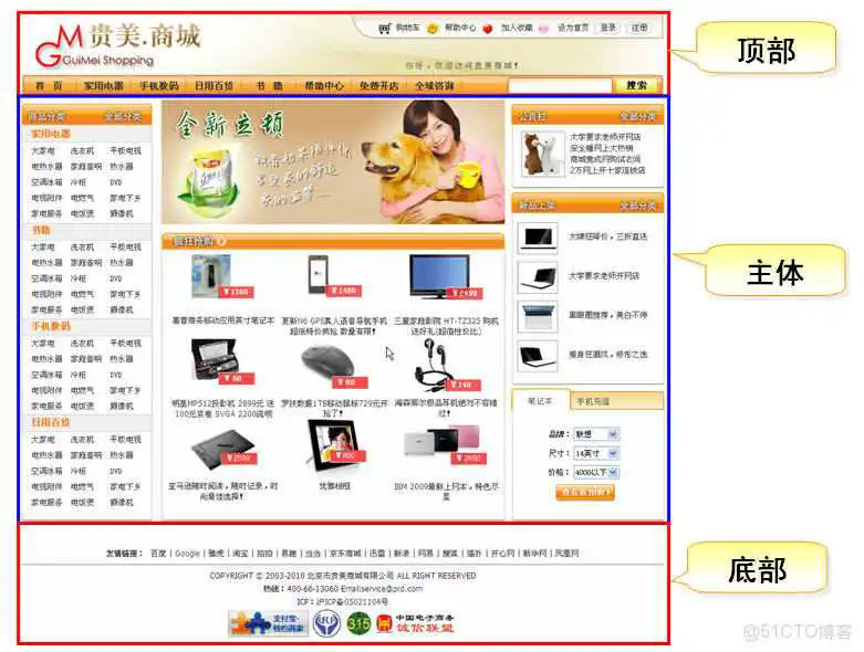 HTML5 布局源码_布局_07