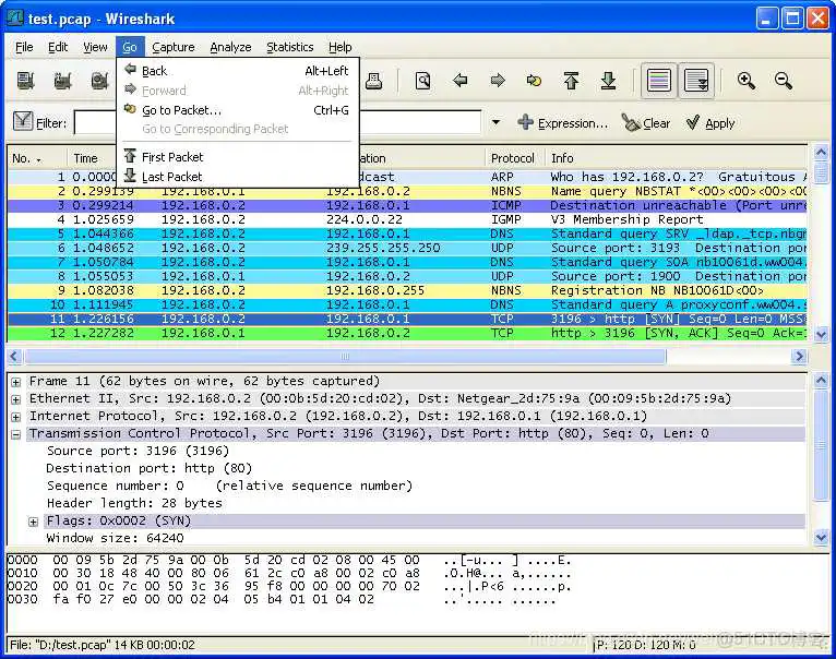 史上最全wireshark使用教程，8万字整理总结，建议先收藏再耐心研读_wireshark_09