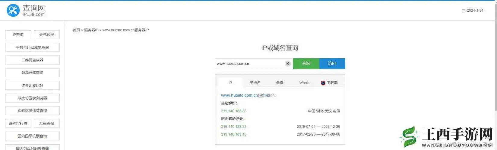 8x8x8x 域名解析 IP 地址查询 1-探索网络世界的入口