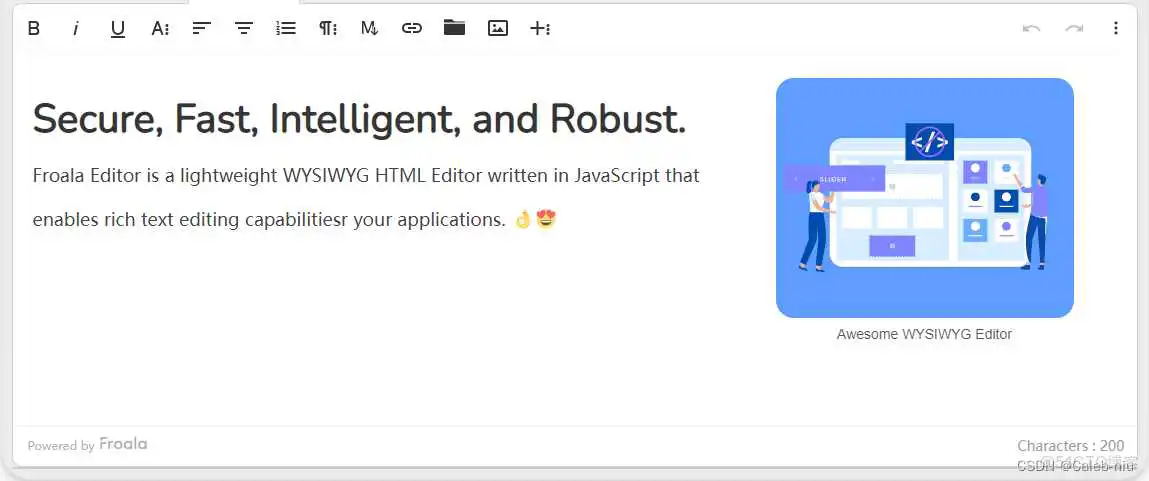 前端必备14款业界受欢迎的富文本编辑器_富文本编辑器_12