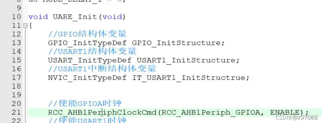 基于stm32cubemx的串口中断_单片机
