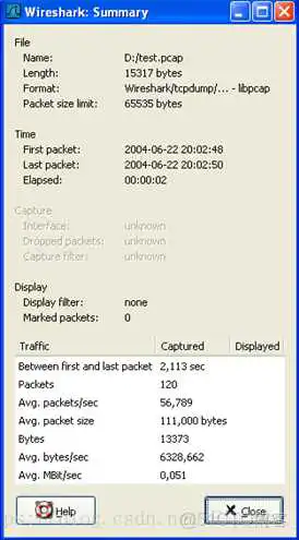 wireshark continuation_IP