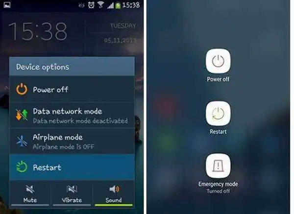重新启动Android设备