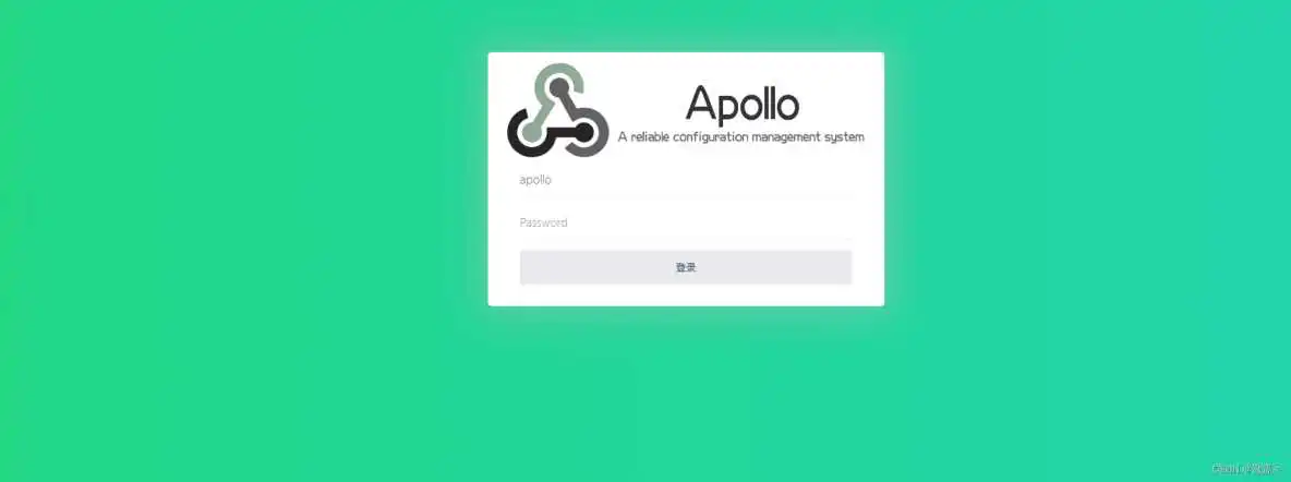 【项目实战-配置中心】本地搭建阿波罗 Apollo_分布式配置中心_10